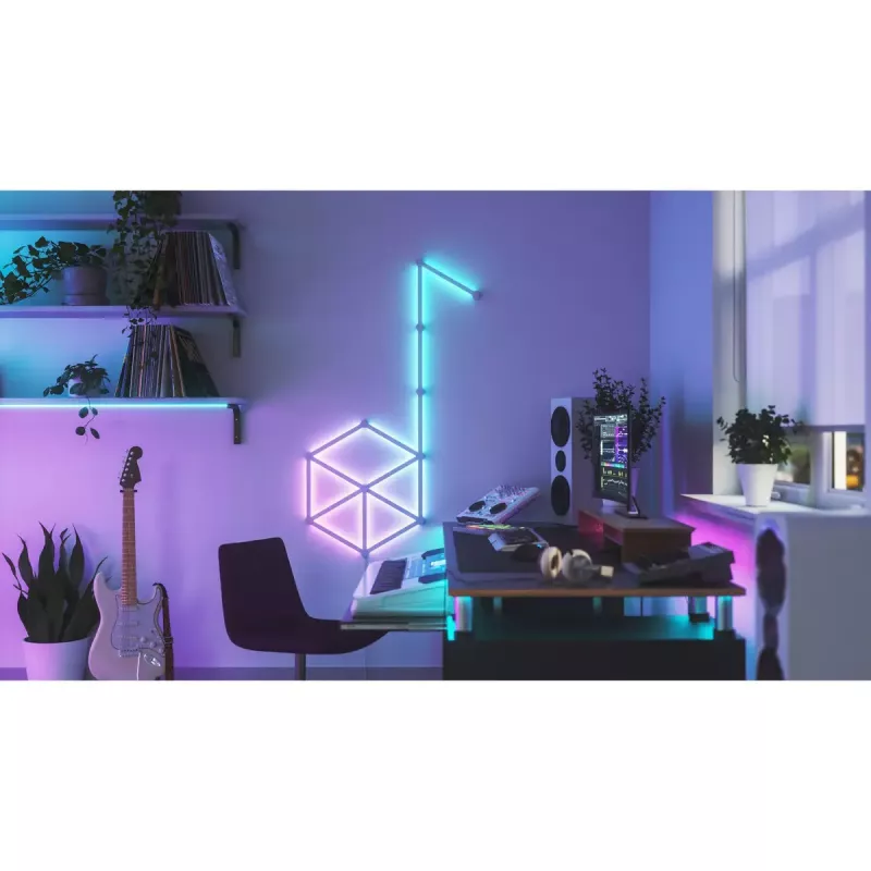 Nanoleaf Lines Starter Kit Inny Biały RGB IP20 15 szt.