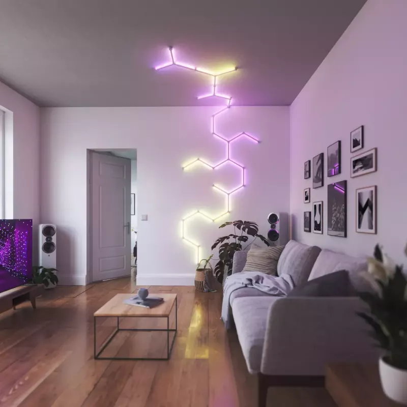 Nanoleaf Lines Starter Kit Inny Biały RGB IP20 15 szt.