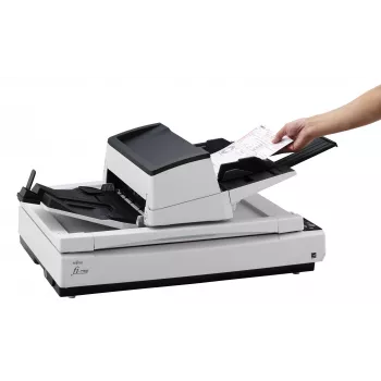 Ricoh fi-7700S Skaner płaski i ADF 600 x 600 DPI A3 Czarny, Biały