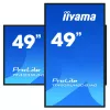 Monitor komputerowy iiyama ProLite TF4939UHSC-B1AG 124,5 cm (49 cali) 3840 x 2160 pikseli 4K Ultra HD LED Dotykowy Multi-user Czarny