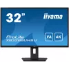 iiyama ProLite XB3288UHSU-B5 monitor komputerowy 80 cm (31,5 cala) 3840 x 2160 pikseli 4K Ultra HD LCD Czarny