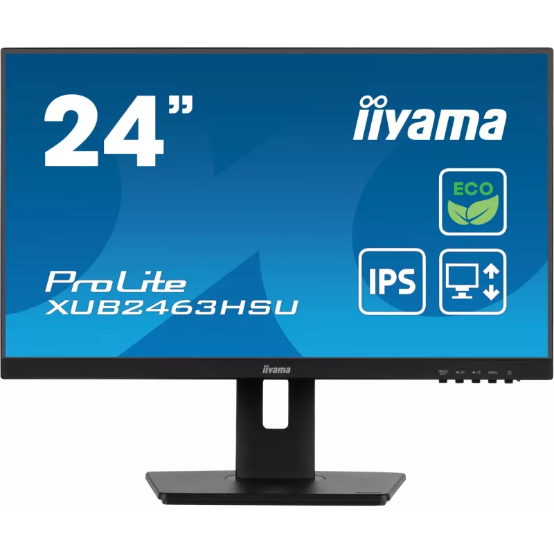 Monitor iiyama ProLite XUB2463HSU-B1 60,5 cm (23,8 cala) 1920 x 1080 pikseli Full HD LED czarny