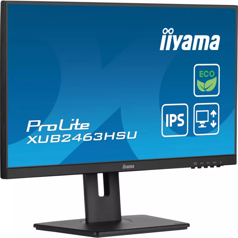 Monitor iiyama ProLite XUB2463HSU-B1 60,5 cm (23,8 cala) 1920 x 1080 pikseli Full HD LED czarny