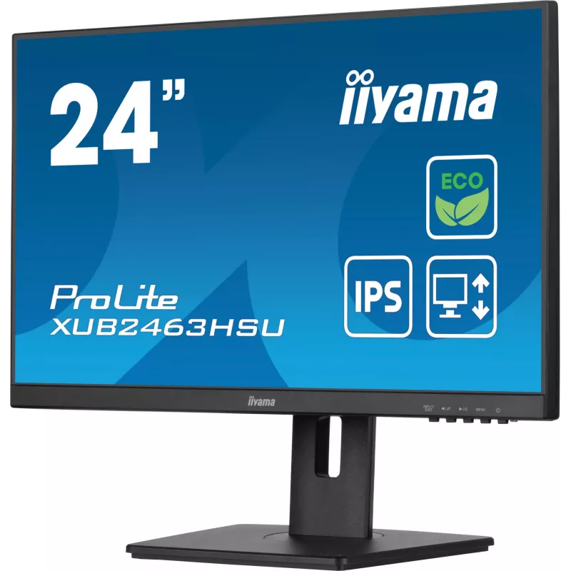 Monitor iiyama ProLite XUB2463HSU-B1 60,5 cm (23,8 cala) 1920 x 1080 pikseli Full HD LED czarny