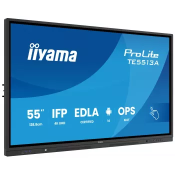 Interaktywny monitor dotykowy IIYAMA TE5513A-B2AG 55 cali