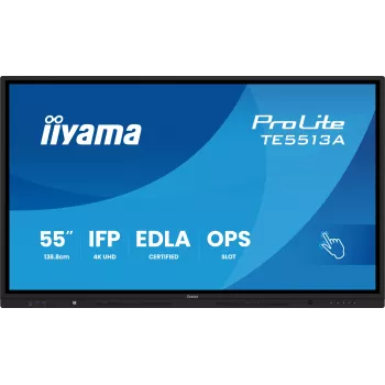 Interaktywny monitor dotykowy IIYAMA TE5513A-B2AG 55 cali
