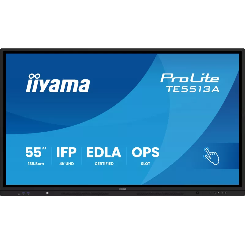 Interaktywny monitor dotykowy IIYAMA TE5513A-B2AG 55 cali