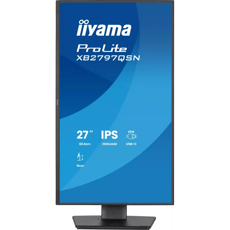 Monitor komputerowy iiyama ProLite XB2797HSN-B1 68,6 cm (27 cali) 1920 x 1080 pikseli Full HD LCD Czarny