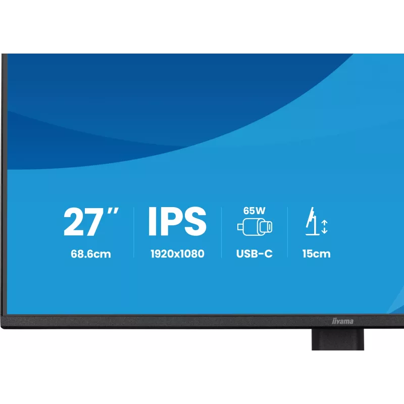 Monitor komputerowy iiyama ProLite XB2797HSN-B1 68,6 cm (27 cali) 1920 x 1080 pikseli Full HD LCD Czarny