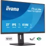 Monitor komputerowy IIYAMA ProLite XB2797QSNP-B1 27 cali (68,6 cm) 2560×1440 QHD LED, 16:9, matowy, głośniki, hub USB 3.2, regulacja wysokości, VESA