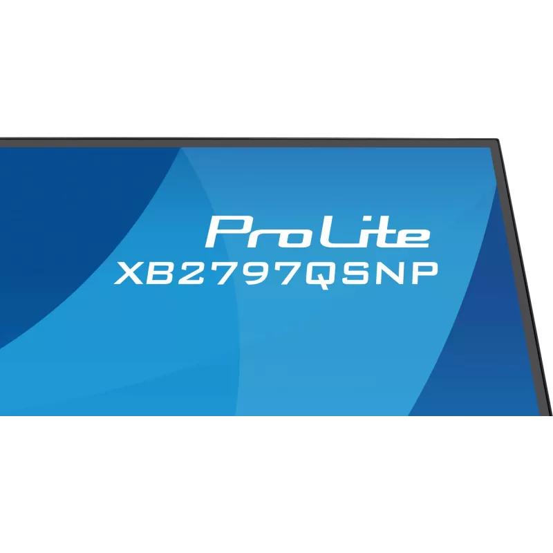 Monitor komputerowy IIYAMA ProLite XB2797QSNP-B1 27 cali (68,6 cm) 2560×1440 QHD LED, 16:9, matowy, głośniki, hub USB 3.2, regulacja wysokości, VESA