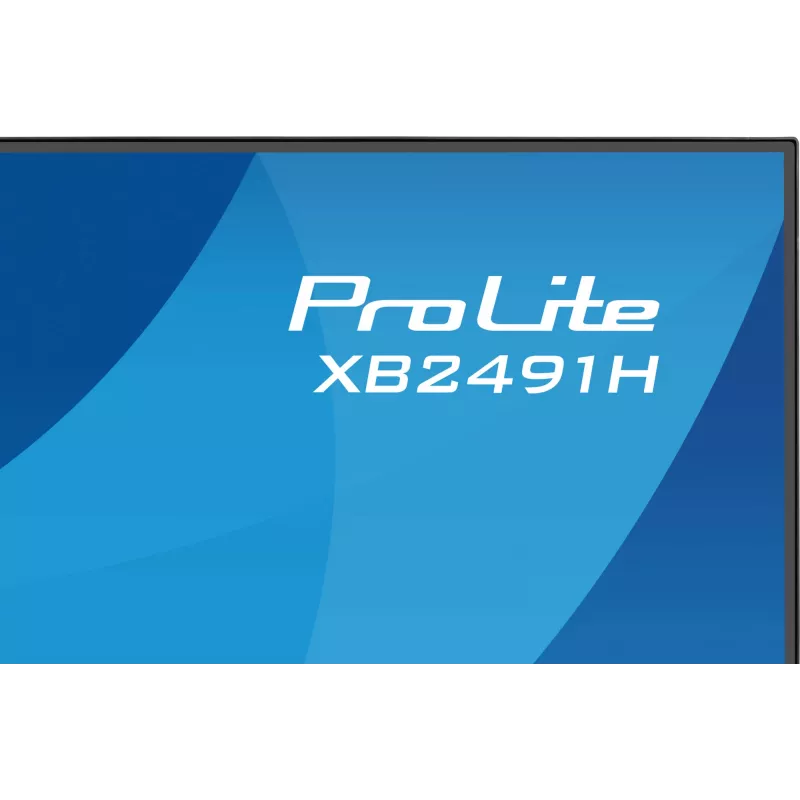 Monitor komputerowy IIYAMA ProLite XB2491H-B1 23,8 cala (60,5 cm) Full HD IPS LCD, 1920×1080, kąt widzenia 178°, VESA, regulacja wysokości, czarny