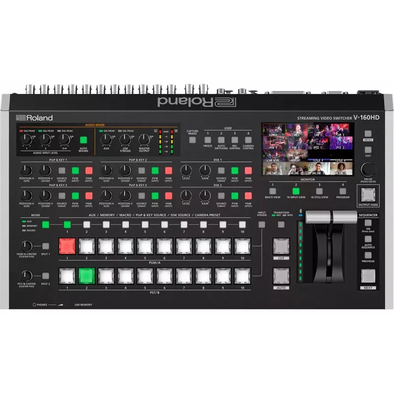 Przełącznik wideo Roland V-160HD Composite USB Type-C 60Hz