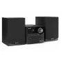 Domowy system mikro audio Sharp XL-B512(BK) — 45 W, pojedynczy odtwarzacz optyczny, radio FM, MP3, gniazda głośnikowe bananowe, czarny