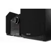 Domowy system mikro audio Sharp XL-B512(BK) — 45 W, pojedynczy odtwarzacz optyczny, radio FM, MP3, gniazda głośnikowe bananowe, czarny