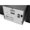 Domowy system mikro audio Sharp XL-B512(BK) — 45 W, pojedynczy odtwarzacz optyczny, radio FM, MP3, gniazda głośnikowe bananowe, czarny
