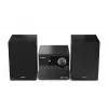 Domowy system mikro audio Sharp XL-B512(BK) — 45 W, pojedynczy odtwarzacz optyczny, radio FM, MP3, gniazda głośnikowe bananowe, czarny