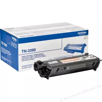 Toner Brother TN-3390P Oryginalny Czarny, laser, wydajność 12000 stron, 1 szt.