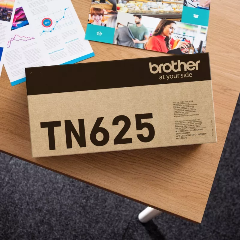 Toner Brother TN-625Y żółty oryginalny, 1 szt., wydajność 1800 stron