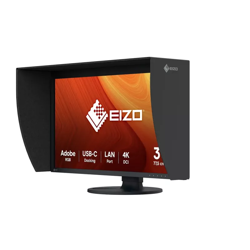 Monitor komputerowy EIZO ColorEdge CG3100X 30,5 cala (77,5 cm) 4096×2160 4K DCI IPS LCD, 17:9, hub USB 3.2, VESA, regulacja wysokości, czarny