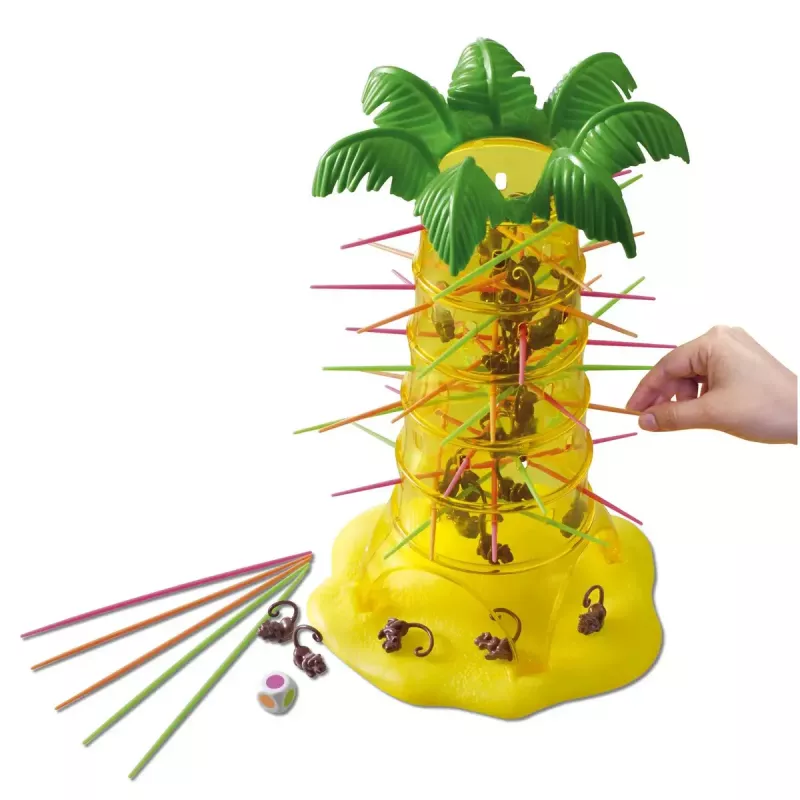 MATTEL TUMBLIN' MONKEYS gra planszowa Gra zręcznościowa Rozwój motoryki małej (zręczność)