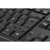 Zestaw biurkowy Kensington KM270 EQ z akumulatorkami – bezprzewodowy, bezprzewodowy, RF bezprzewodowy + Bluetooth, membranowy, QWERTZ, czarny, mysz w zestawie