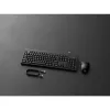 Zestaw biurkowy Kensington KM270 EQ z akumulatorkami – bezprzewodowy, bezprzewodowy, RF bezprzewodowy + Bluetooth, membranowy, QWERTZ, czarny, mysz w zestawie