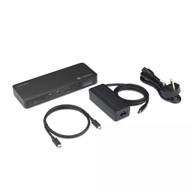 Kensington SD5920T EQ Thunderbolt 4 Quad 4K Hybrid Dock z technologią DisplayLink