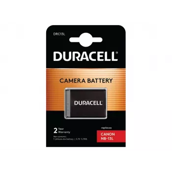Bateria Duracell do aparatu - zamiennik baterii Canon NB-13L, Canon, 1010 mAh, 3,7 V, litowo-jonowa (Li-Ion)