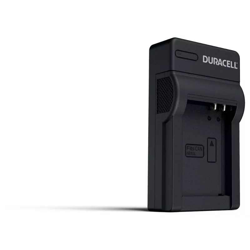 Duracell Cyfrowy aparat Ładowarka do baterii, USB, Wewnętrzna ładowarka do baterii, Canon NB-10L, Czarny, 5 V, 5 V
