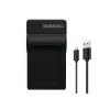 Duracell Cyfrowy aparat Ładowarka do baterii, USB, Wewnętrzna ładowarka do baterii, Canon NB-10L, Czarny, 5 V, 5 V