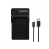 Duracell Cyfrowa ładowarka do baterii aparatu, USB, Ładowarka wewnętrzna, Nikon EN-EL9, Czarny, 5 V, 5 V