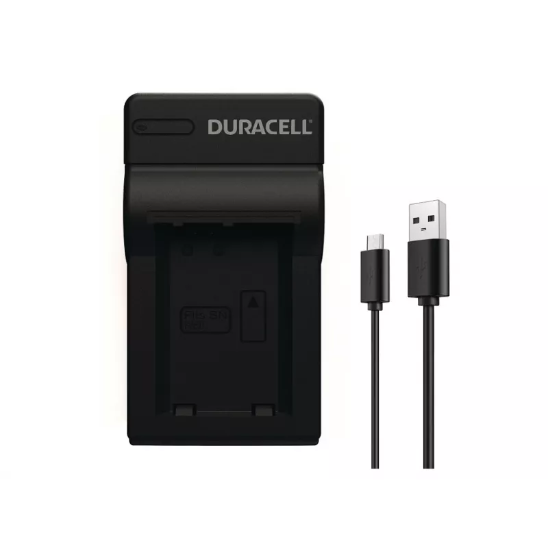 Duracell Digital Camera Battery Charger, USB, Indoor battery charger, Sony NP-FW50, Czarny, 5 V, 5 V