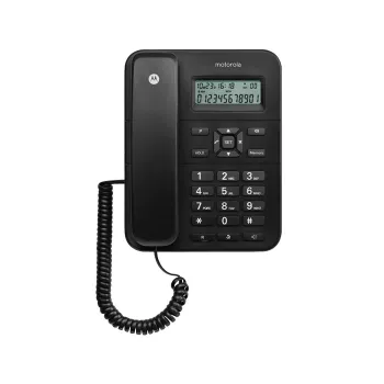 Motorola CT202 Telefon analogowy Identyfikacja numeru Czarny