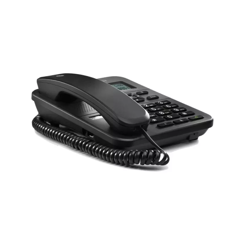 Motorola CT202 Telefon analogowy Identyfikacja numeru Czarny