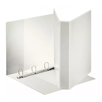 Esselte Panorama Binder FSC® A4+ 4DR/30 mm, A4+, tworzywo sztuczne, biały, 3 cm, 3 kieszenie, 5 cm