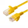 Microconnect V-UTP6A02Y-cienki kabel sieciowy żółty 2 m Cat6a U/UTP (UTP)