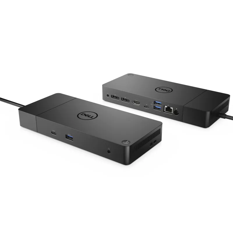 DELL WD19 Przewodowa stacja dokująca USB 3.2 Gen 2 (3.1 Gen 2) Type-C Czarna