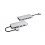 eSTUFF ES623010 koncentrator interfejsów USB 3.2 Gen 1 (3.1 Gen 1) Type-C 5000 Mbit/s Aluminium