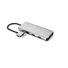 eSTUFF ES623010 koncentrator interfejsów USB 3.2 Gen 1 (3.1 Gen 1) Type-C 5000 Mbit/s Aluminium