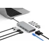 eSTUFF ES623010 koncentrator interfejsów USB 3.2 Gen 1 (3.1 Gen 1) Type-C 5000 Mbit/s Aluminium