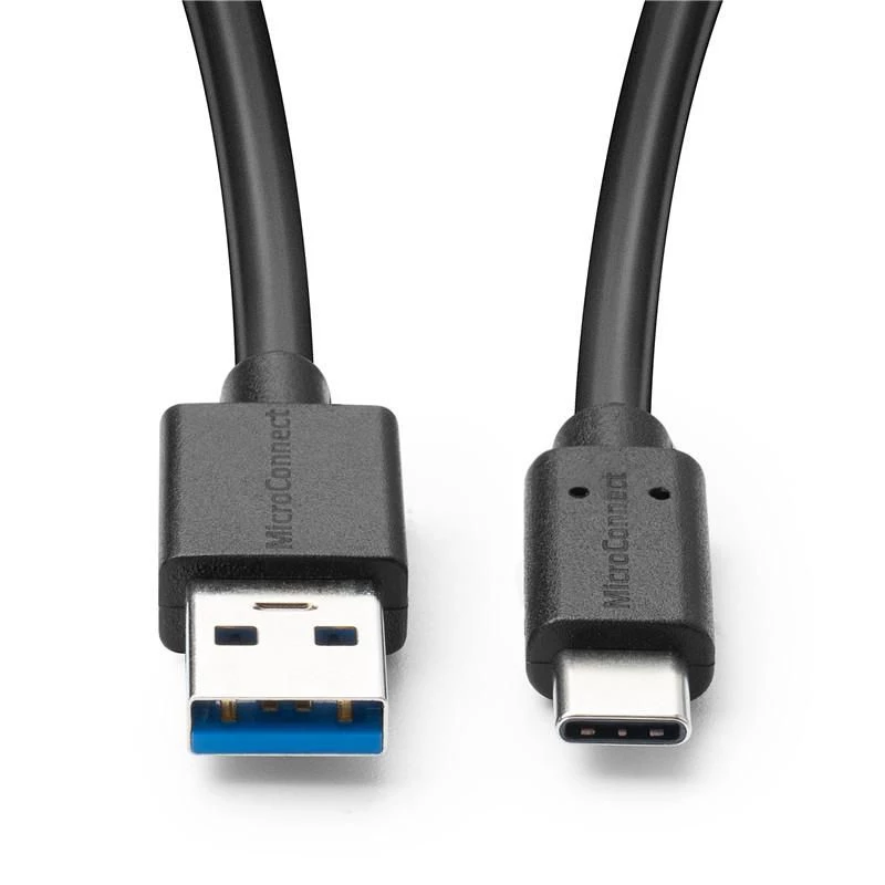 Kabel USB Microconnect USB3.2CA1.5 USB 3.2 Gen 1 (3.1 Gen 1) 1,5 m USB A USB C Czarny