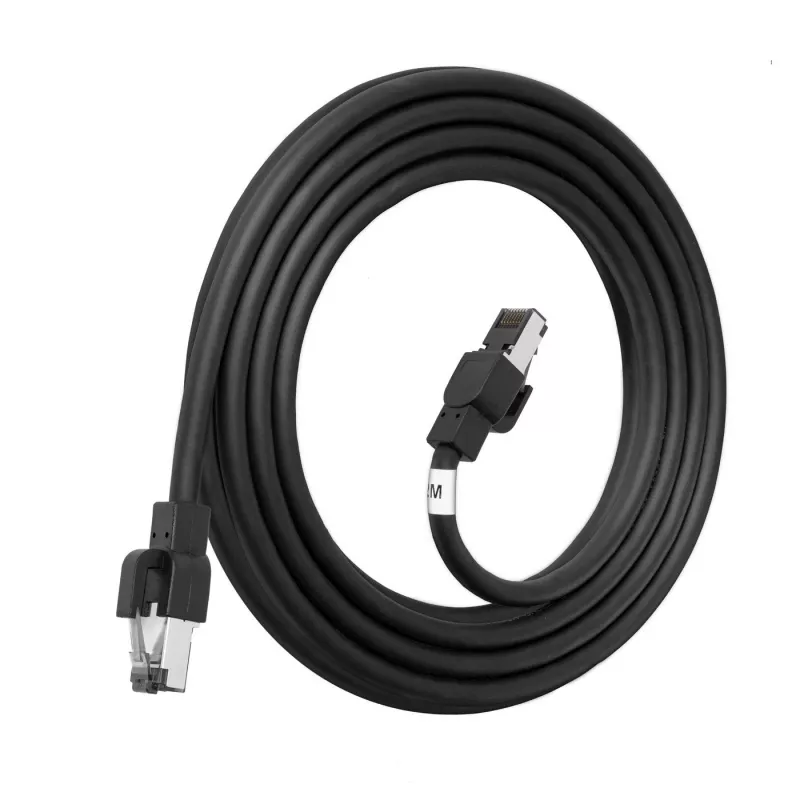 Lanview LVN603SOUT kabel sieciowy Czarny 3 m Kat.6a S/FTP (S-STP)