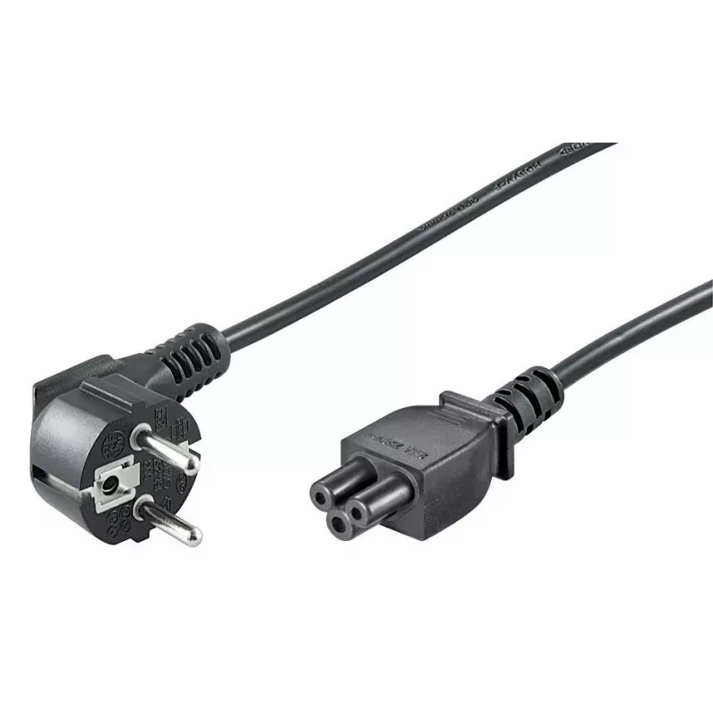 Microconnect PE010812 kabel zasilający Czarny 1,2 m CEE7/7 Wtyk C5