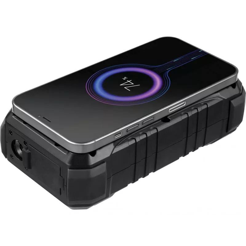 Sandberg Survivor Powerbank 27000 PD65W, 27000 mAh, Power Delivery, Quick Charge 3.0, Ładowanie bezprzewodowe, Czarny