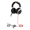 Jabra Evolve 80 MS Stereo, przewodowy, biuro/centrum telefoniczne, 646 g, zestaw słuchawkowy, czarny