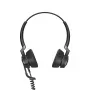 Jabra Engage 50 Stereo, przewodowy, biuro/centrum obsługi klienta, 20 - 20000 Hz, 96 g, zestaw słuchawkowy, czarny