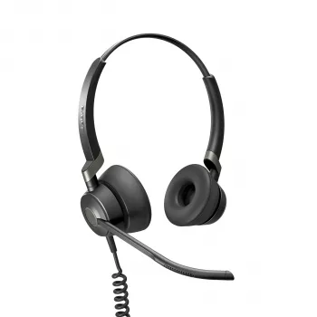 Jabra Engage 50 Stereo, przewodowy, biuro/centrum obsługi klienta, 20 - 20000 Hz, 96 g, zestaw słuchawkowy, czarny
