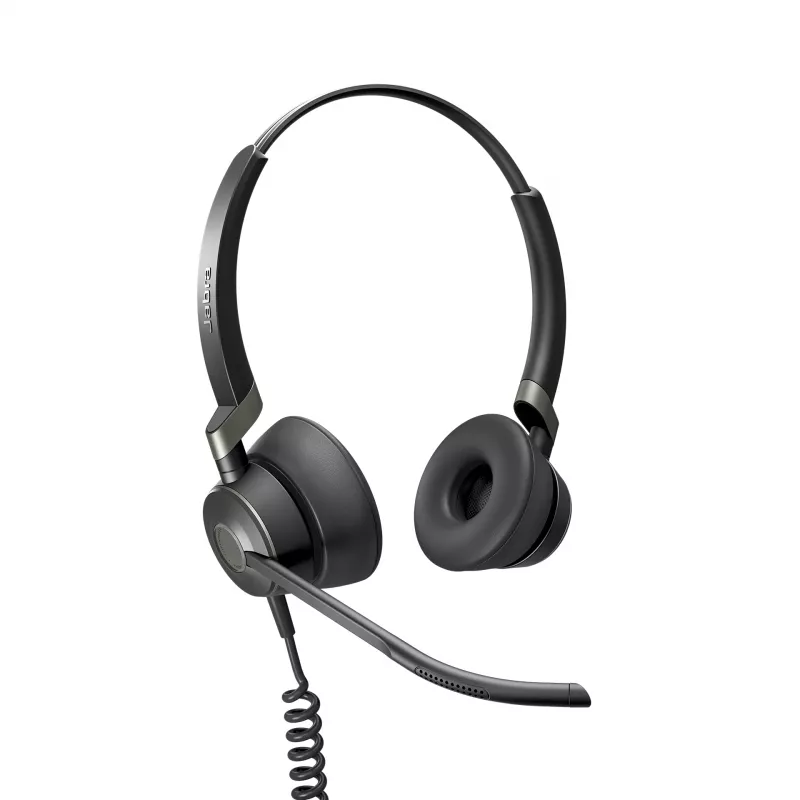 Jabra Engage 50 Stereo, przewodowy, biuro/centrum obsługi klienta, 20 - 20000 Hz, 96 g, zestaw słuchawkowy, czarny