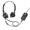Jabra Engage 50 Stereo, przewodowy, biuro/centrum obsługi klienta, 20 - 20000 Hz, 96 g, zestaw słuchawkowy, czarny